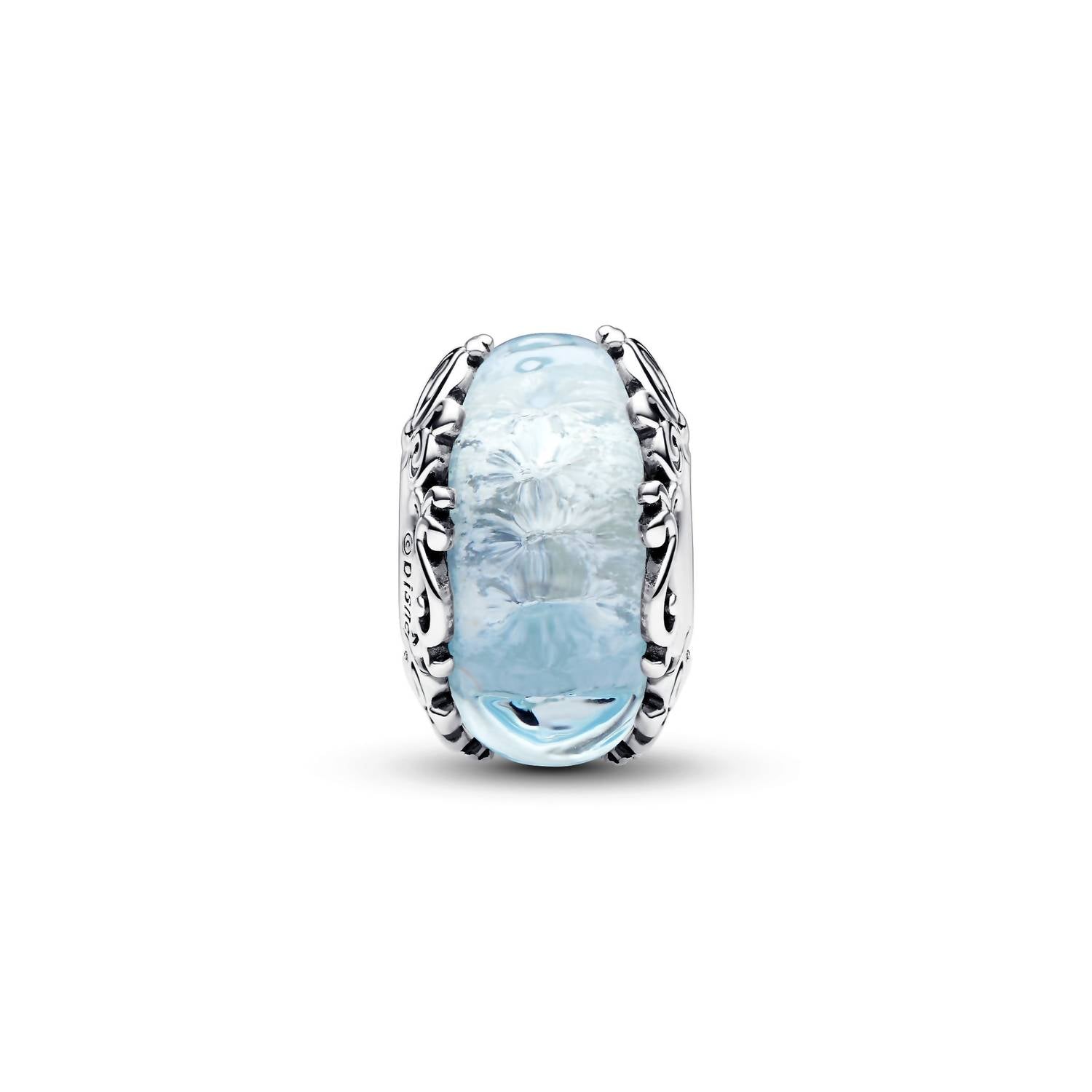 Pandora - Women's Disney Cinderella Murano Glass Charm - blue - bracelets - jewelry