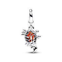 Pandora - Women's Disney Little Mermaid Sebastian Crab Dangle Charm - bracelets - jewelry - orange
