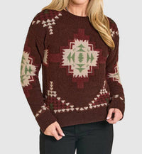 Panhandle - Boucle Aztec Sweater