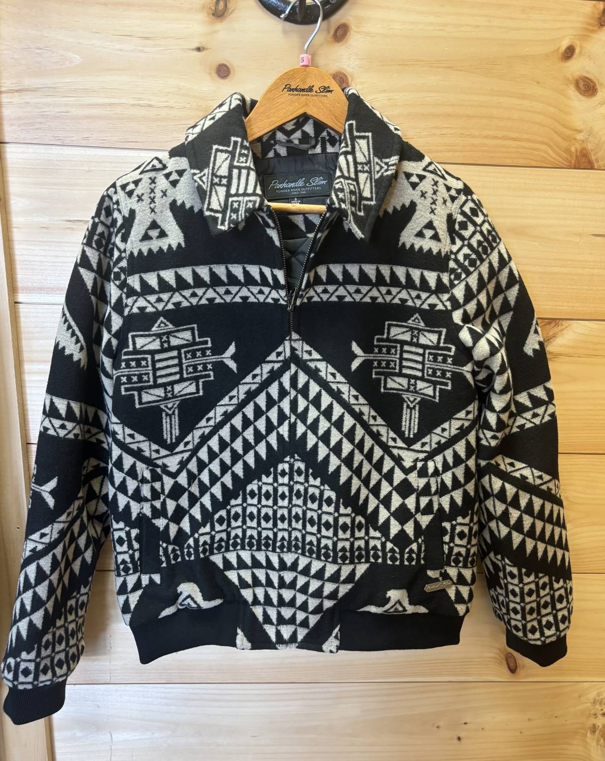 Panhandle - Men's Slim Aztec Bomber Jacket
