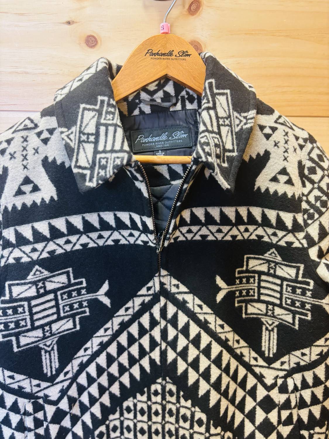 Panhandle - Men's Slim Aztec Bomber Jacket