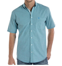 Panhandle - Short Sleeve Plaid Button Up Shirt