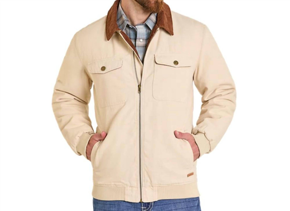 Panhandle - Slim Canvas Bomber Jacket