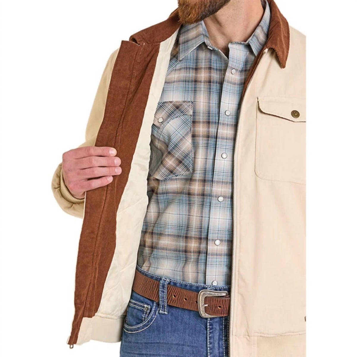 Panhandle - Slim Canvas Bomber Jacket