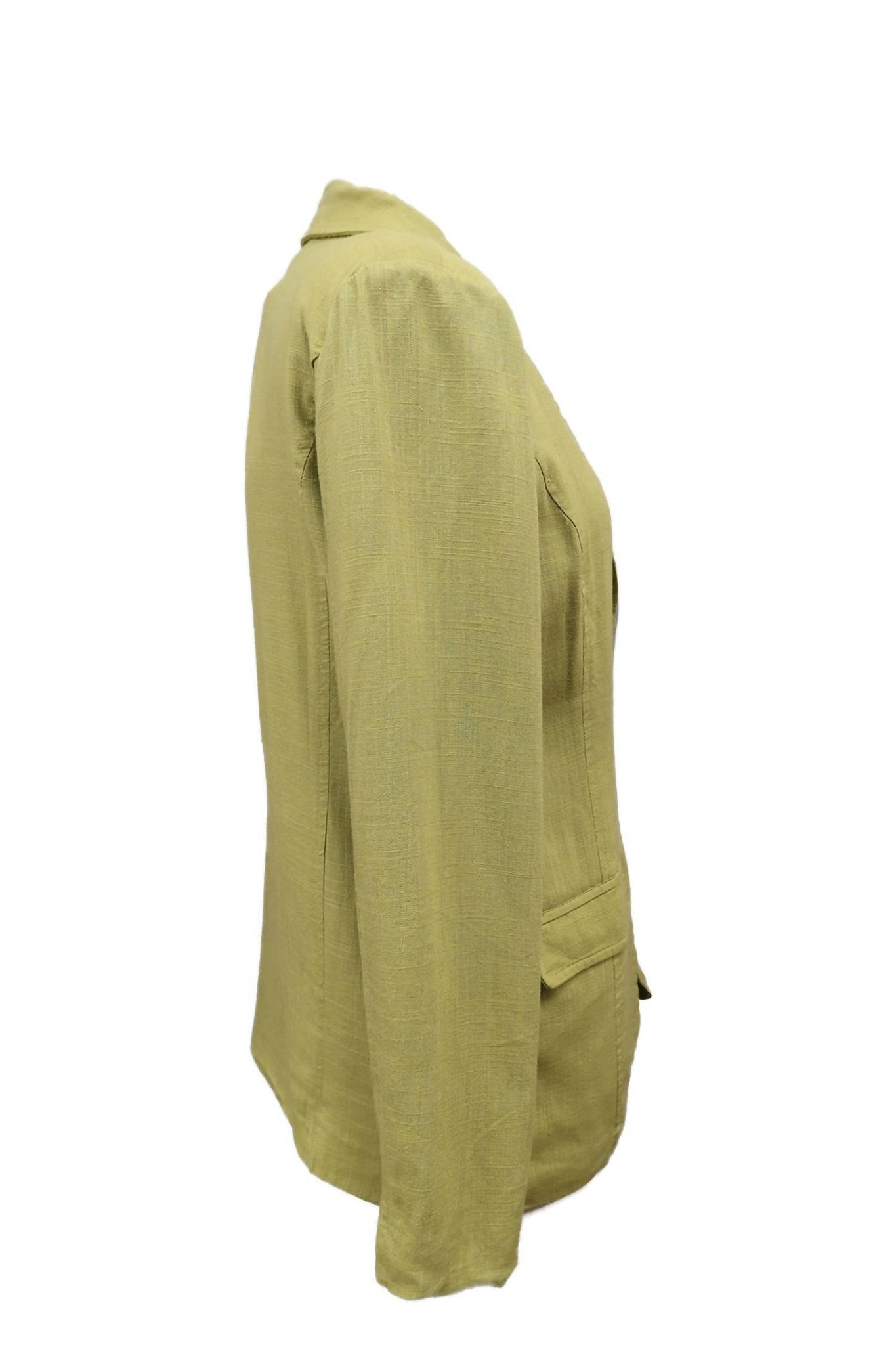 Paparazzi - Women's Linen Blend Classic Lined Blazer - blazers - clothing - directbrandpartner