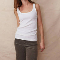 Paper Label - Mara Tank Top - clothing - cotton - blend - solid