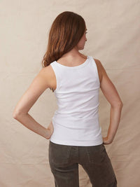 Paper Label - Mara Tank Top - clothing - cotton - blend - solid