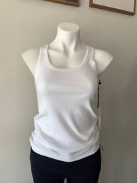 Paper Label - Mara Tank Top - clothing - cotton - blend - solid