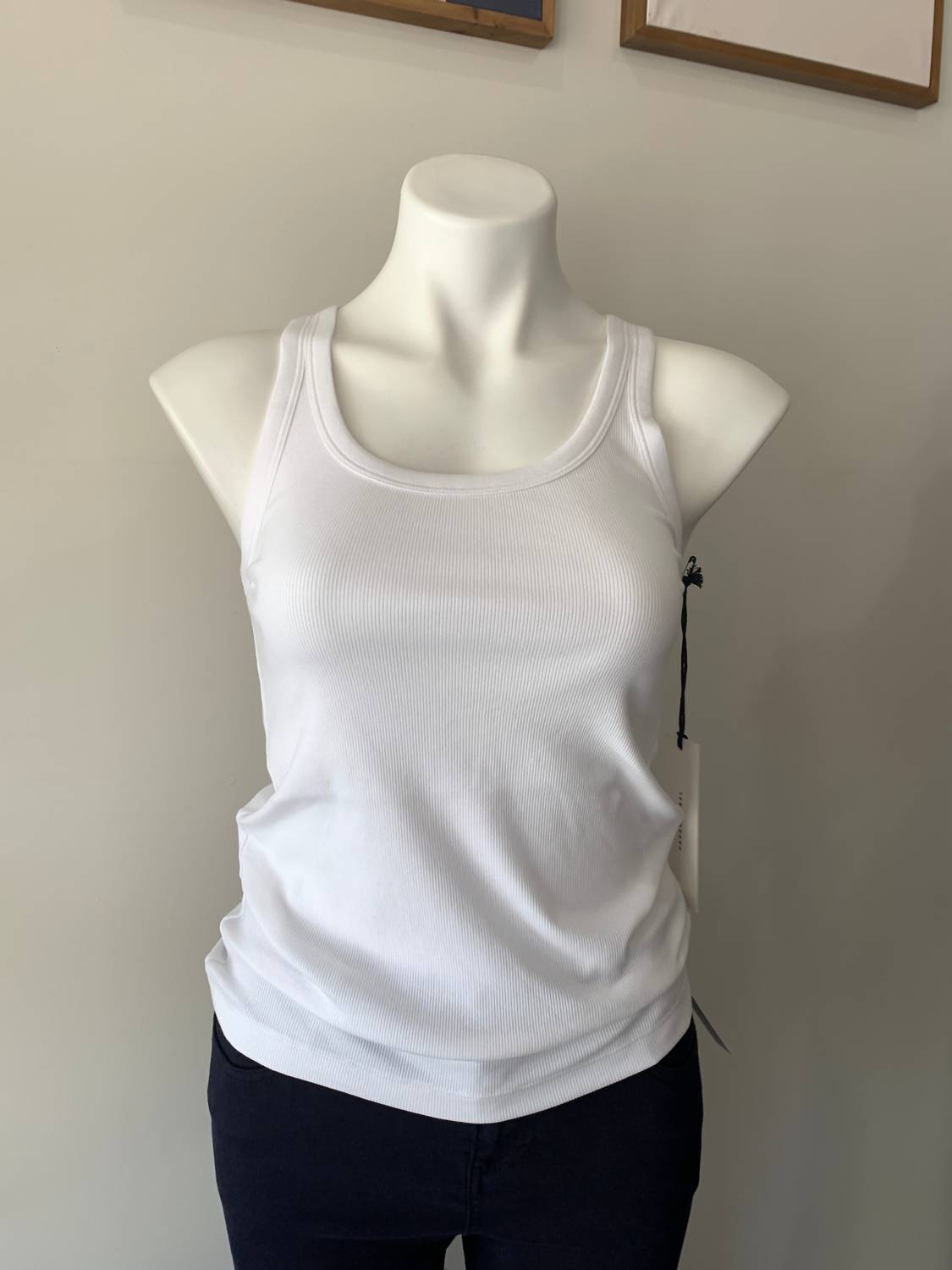 Paper Label - Mara Tank Top - clothing - cotton - blend - solid