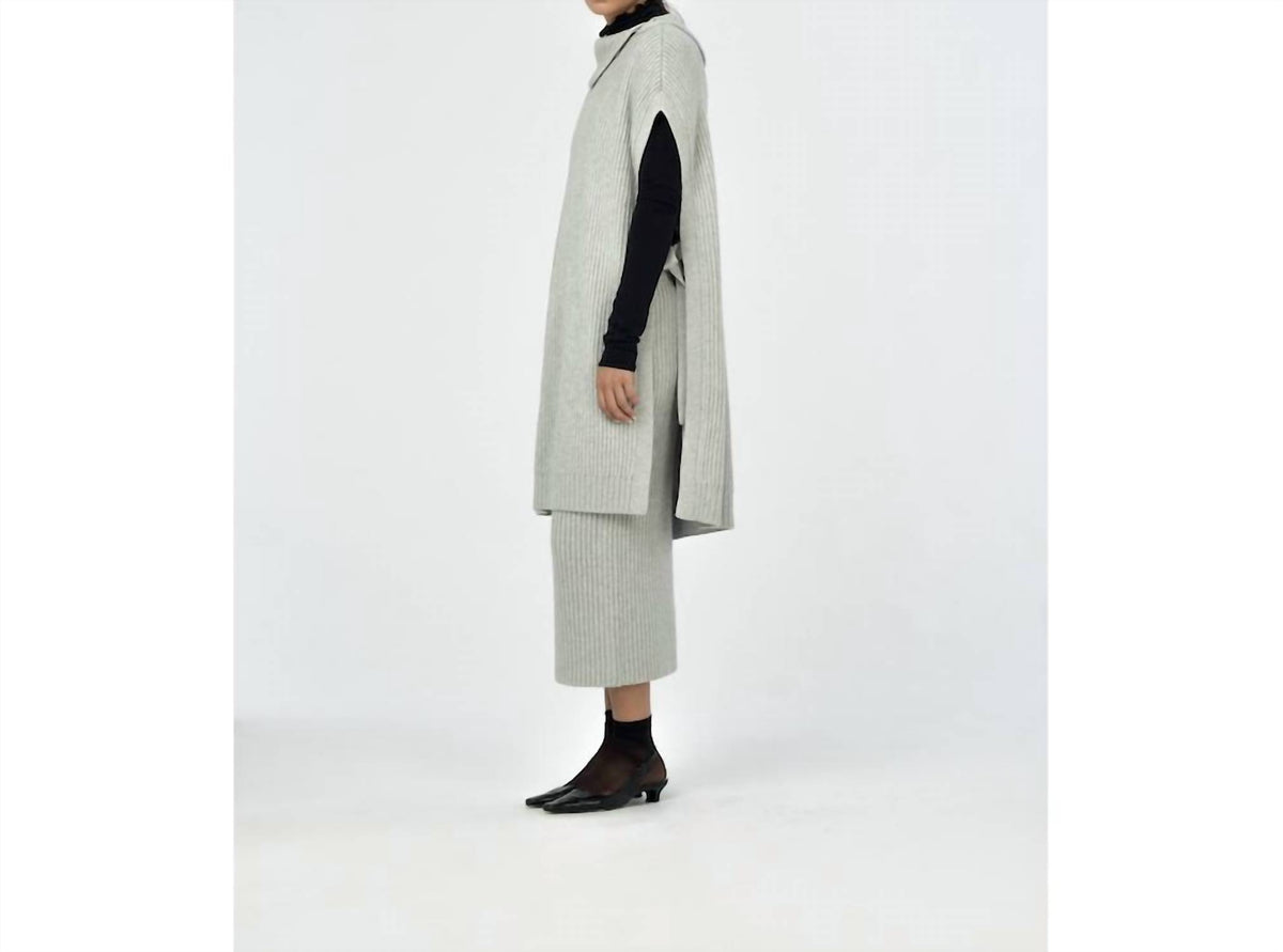 Paper Label - Ophelia Turtle Neck Poncho Sweater