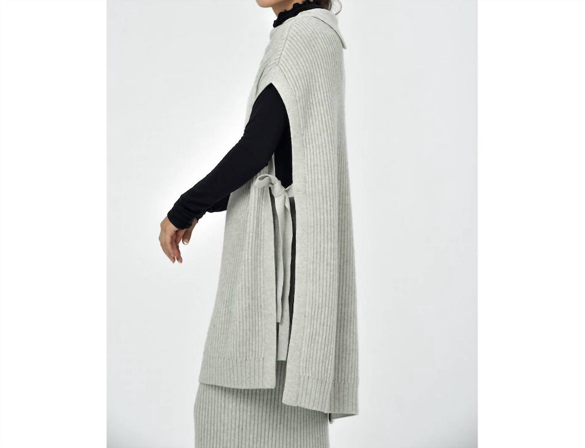 Paper Label - Ophelia Turtle Neck Poncho Sweater