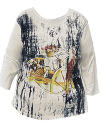 Paperlace - Reversible Heart Tee