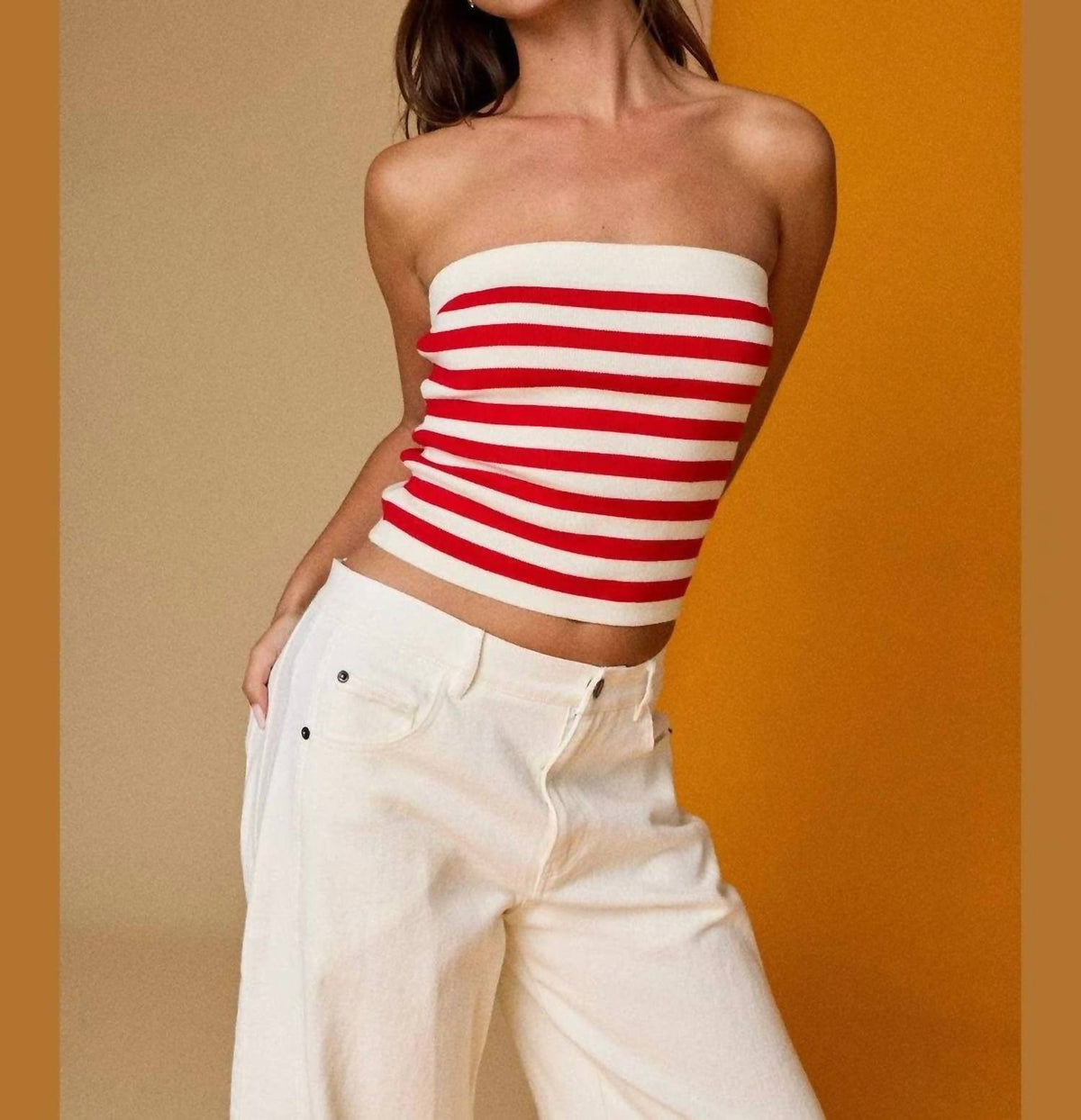 Papermoon - Striped Tube Top