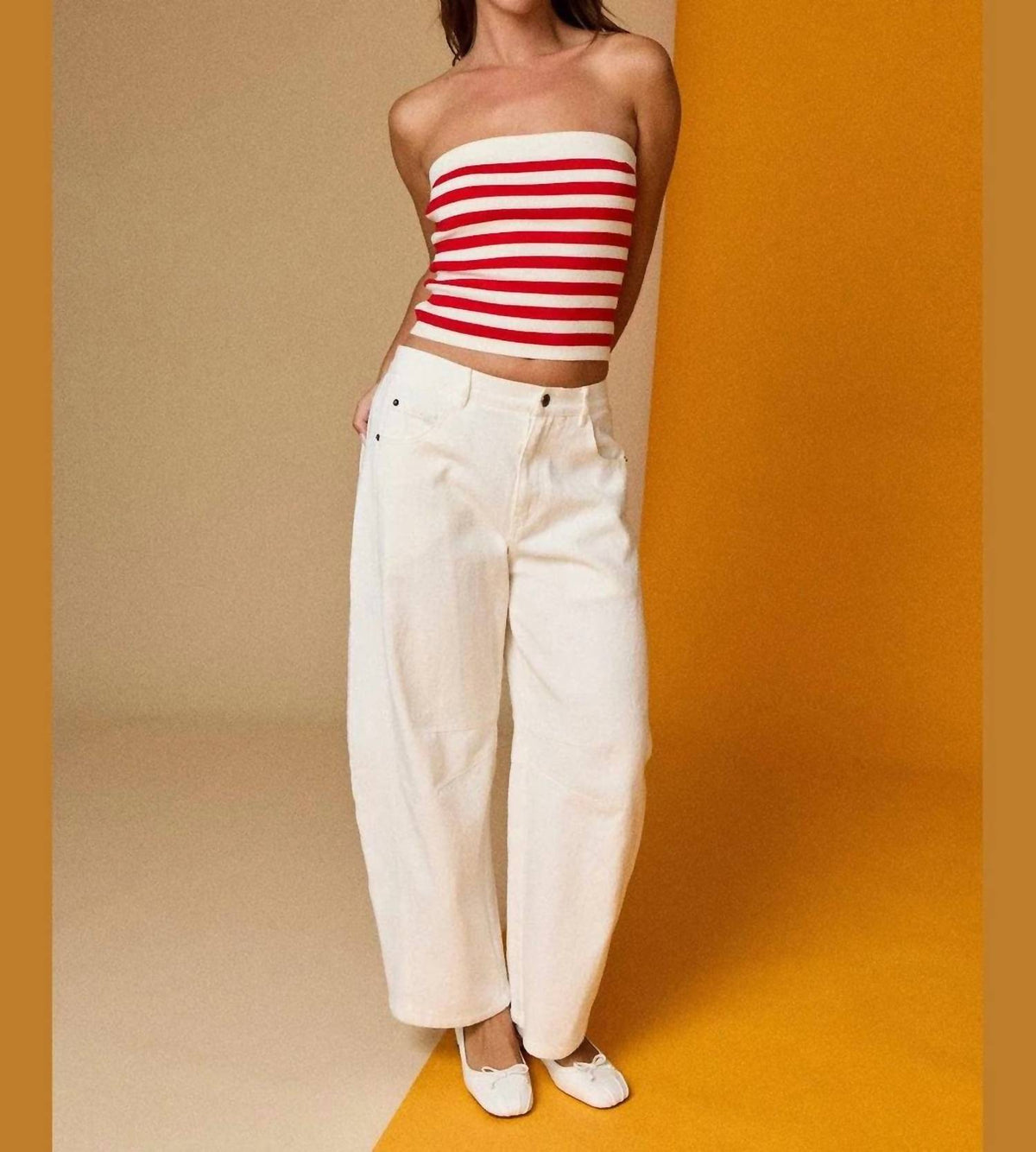 Papermoon - Striped Tube Top
