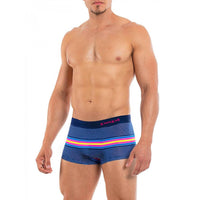 Papi - Beachside Stripes Brazilian Trunk