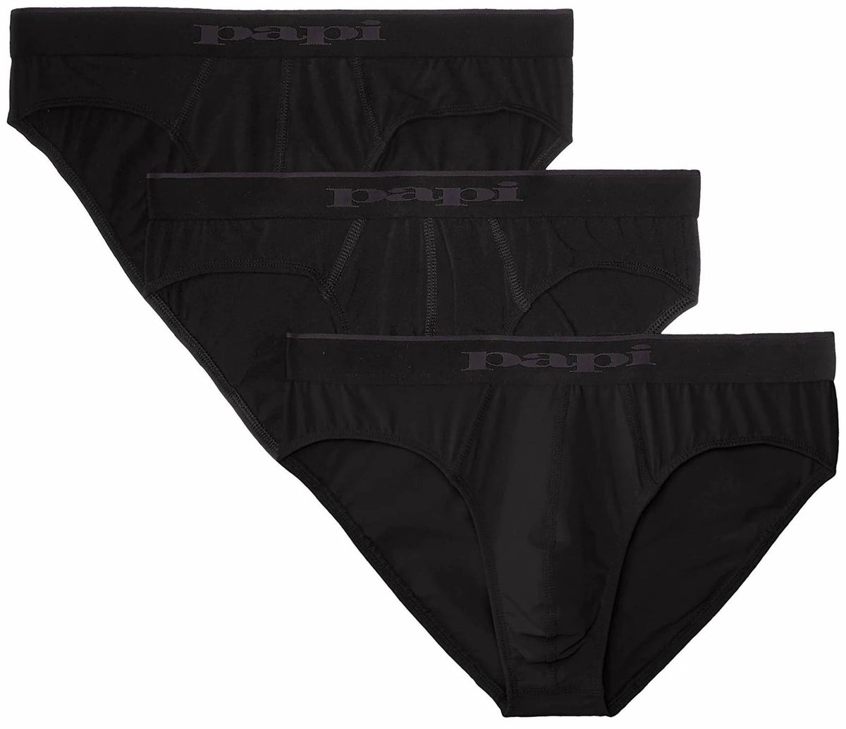 Papi - Men's Cotton Stretch Brief - 3-pack