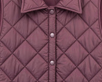 Papillon - Drawstring Waist Puffer Long Vest