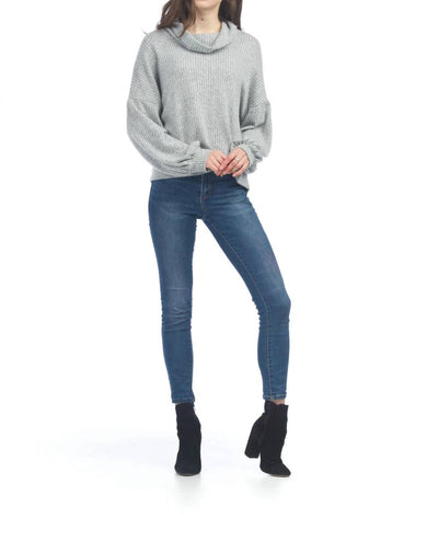 Papillon - Heathered Soft Brushed Sweater