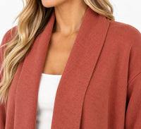 Papillon - Lapel Coatigan With Pockets