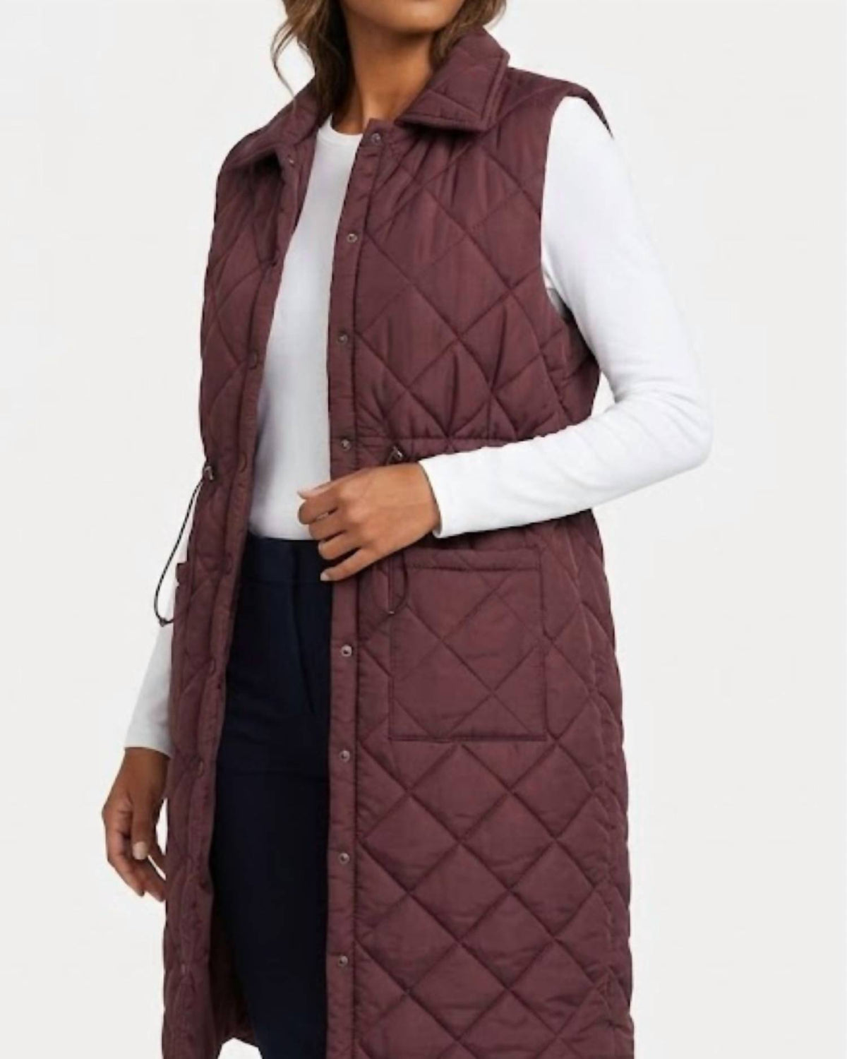 Papillon - Long Puffer Vest