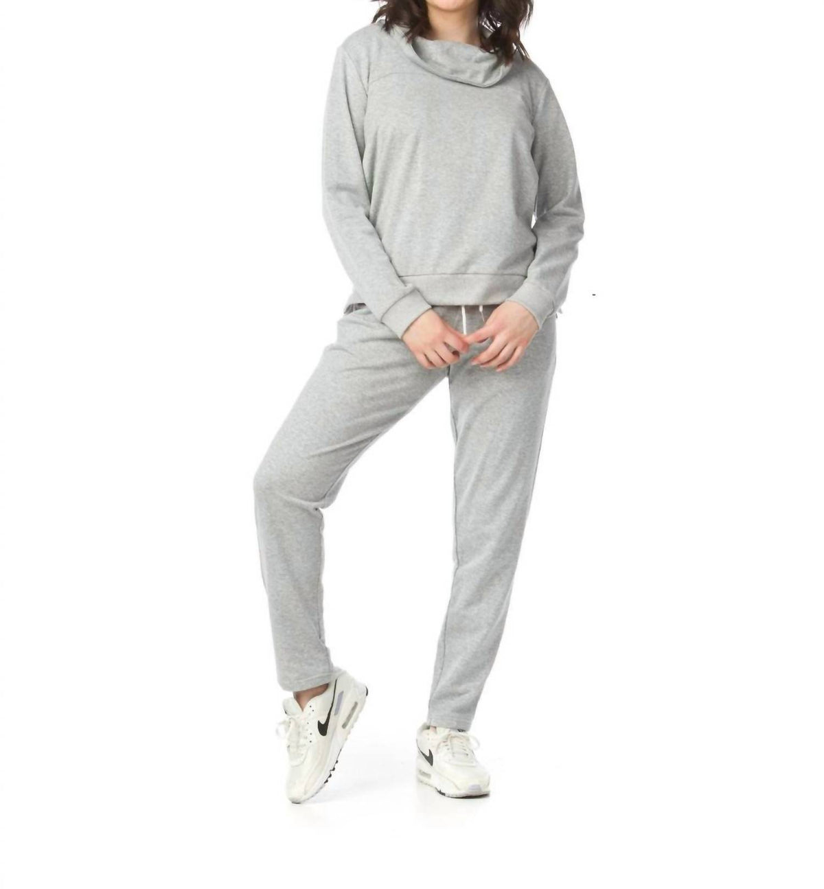 Papillon - Oversized Sweater With Ribbed Hem & Cuffs