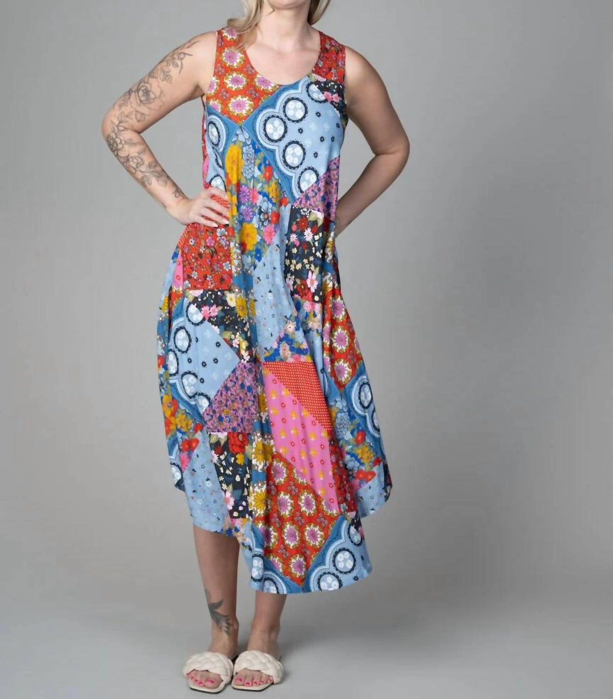 Papillon - PATCHWORK DRESS