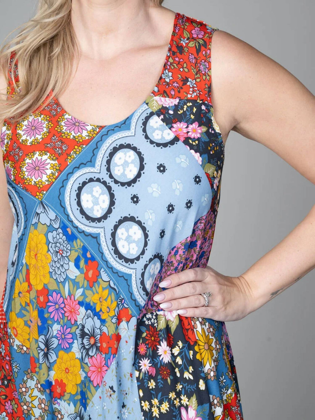 Papillon - PATCHWORK DRESS