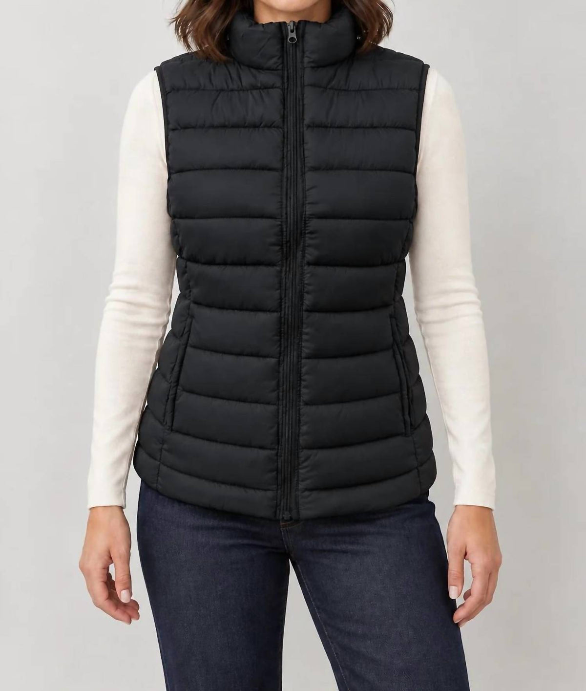 Papillon - Puffer Vest With Pockets