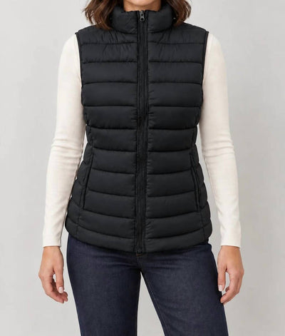 Papillon - Puffer Vest With Pockets