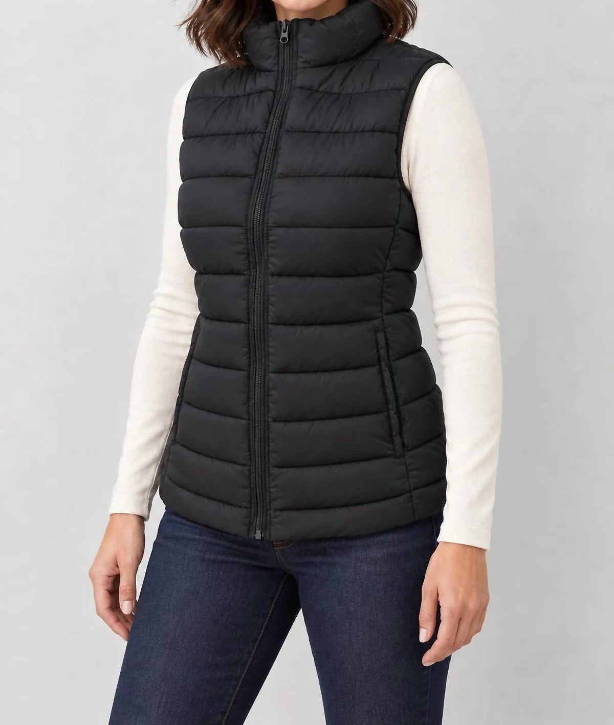 Papillon - Puffer Vest With Pockets