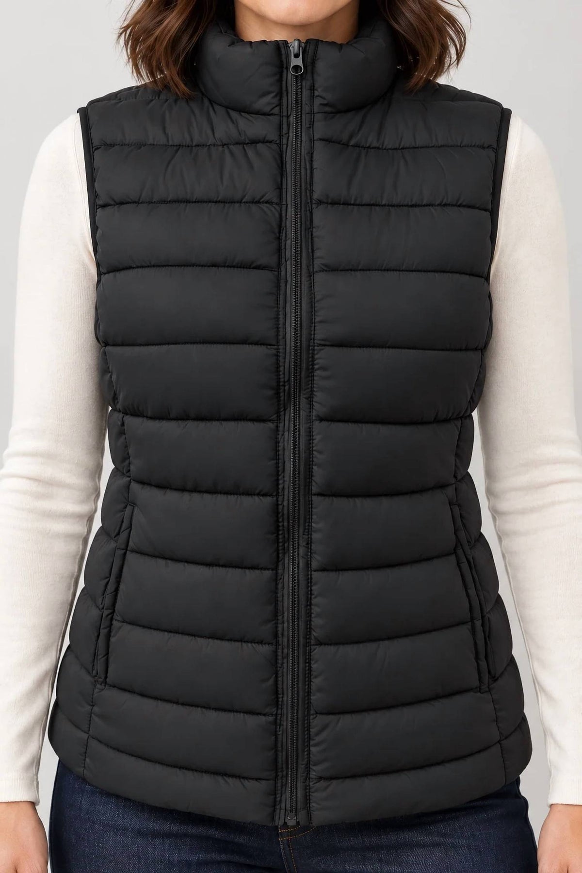 Papillon - Puffer Vest With Pockets