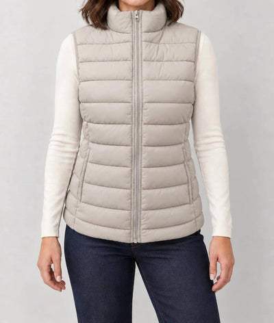 Papillon - Puffer Vest With Pockets