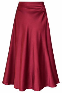 Papillon - Satin Maxi Skirt