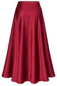 Papillon - Satin Maxi Skirt