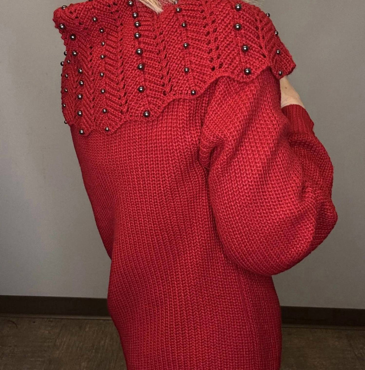 Papillon - Shoulder Stud Detail Sweater