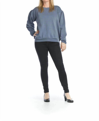 Papillon - Solid Brushed Crewneck Sweater