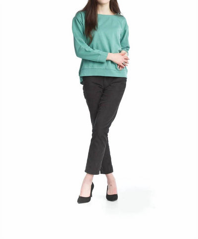 Papillon - Solid Brushed Crewneck Sweater