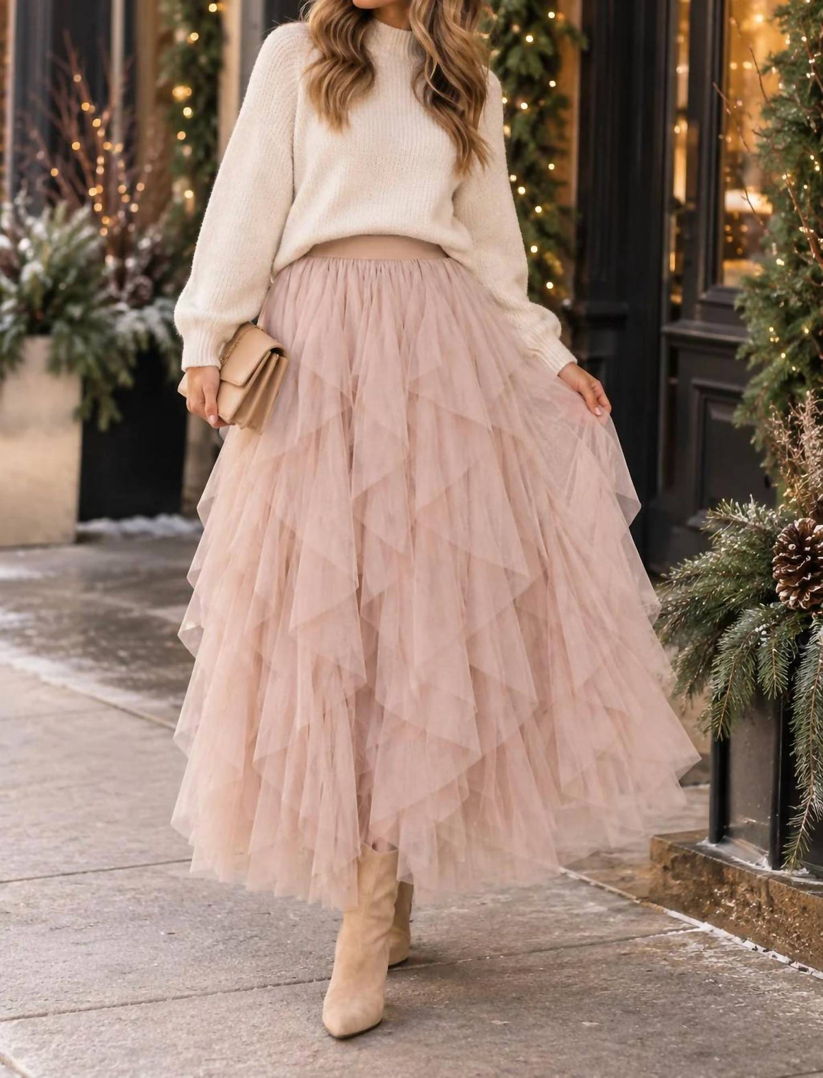 Papillon - Tulle Maxi Skirt