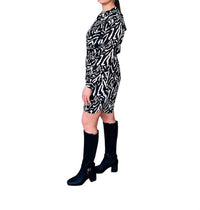 Papillon - Zebra Front Shirt Dress