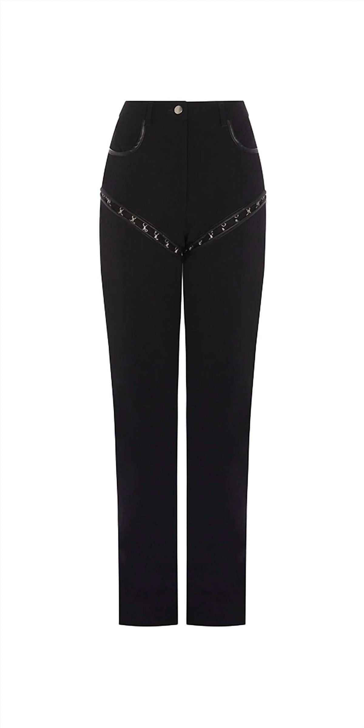 Paris Georgia - Hook Straight Leg Trousers