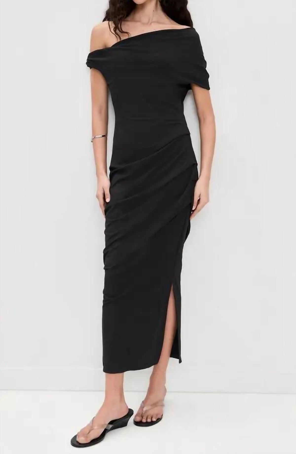 Paris Georgia - Ida One-shoulder Maxi Dress
