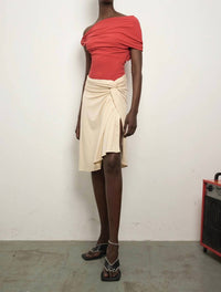 Paris Georgia - Ida One-shoulder Top