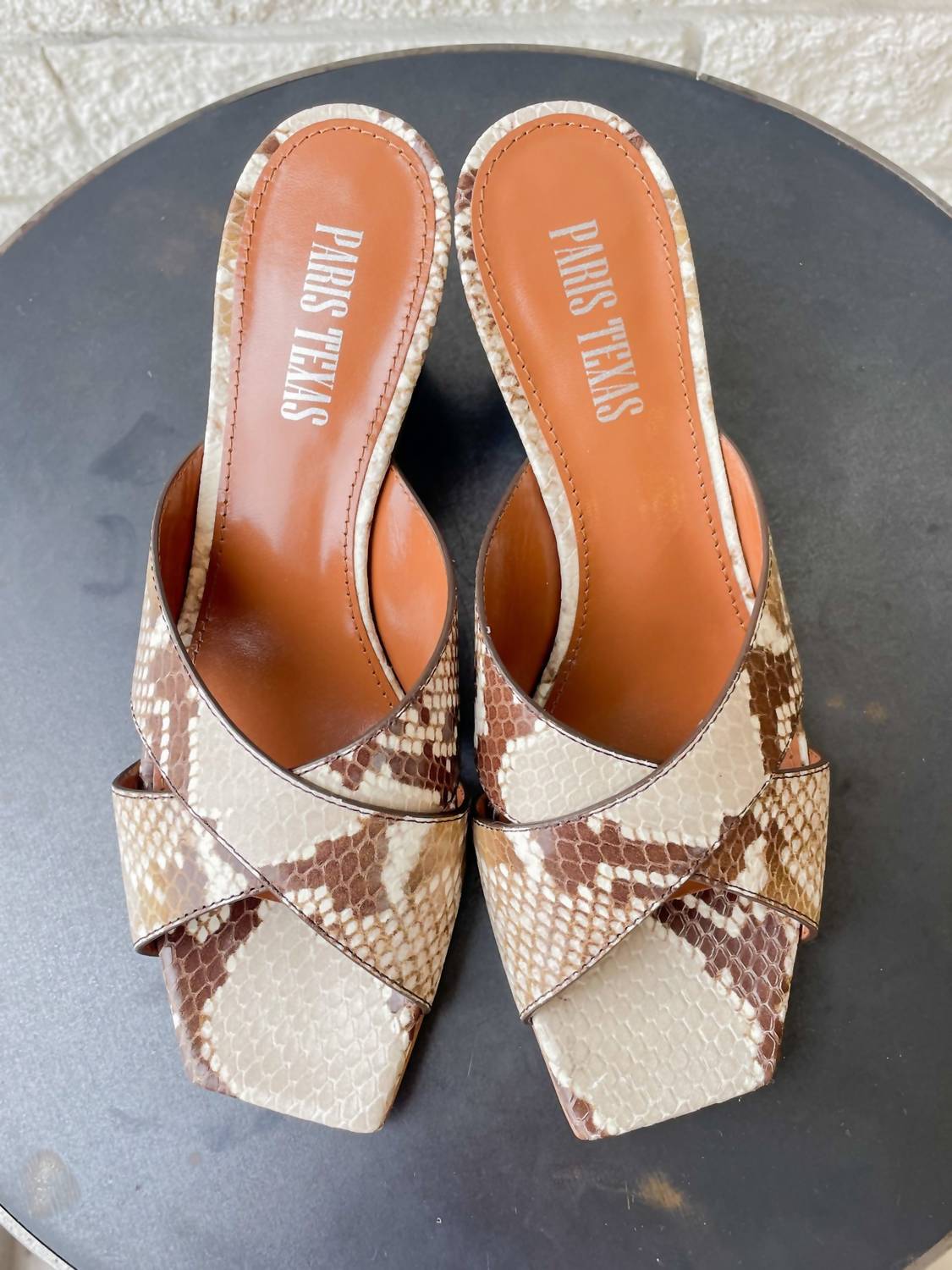 Paris Texas - Women's Arizona Leather Mules