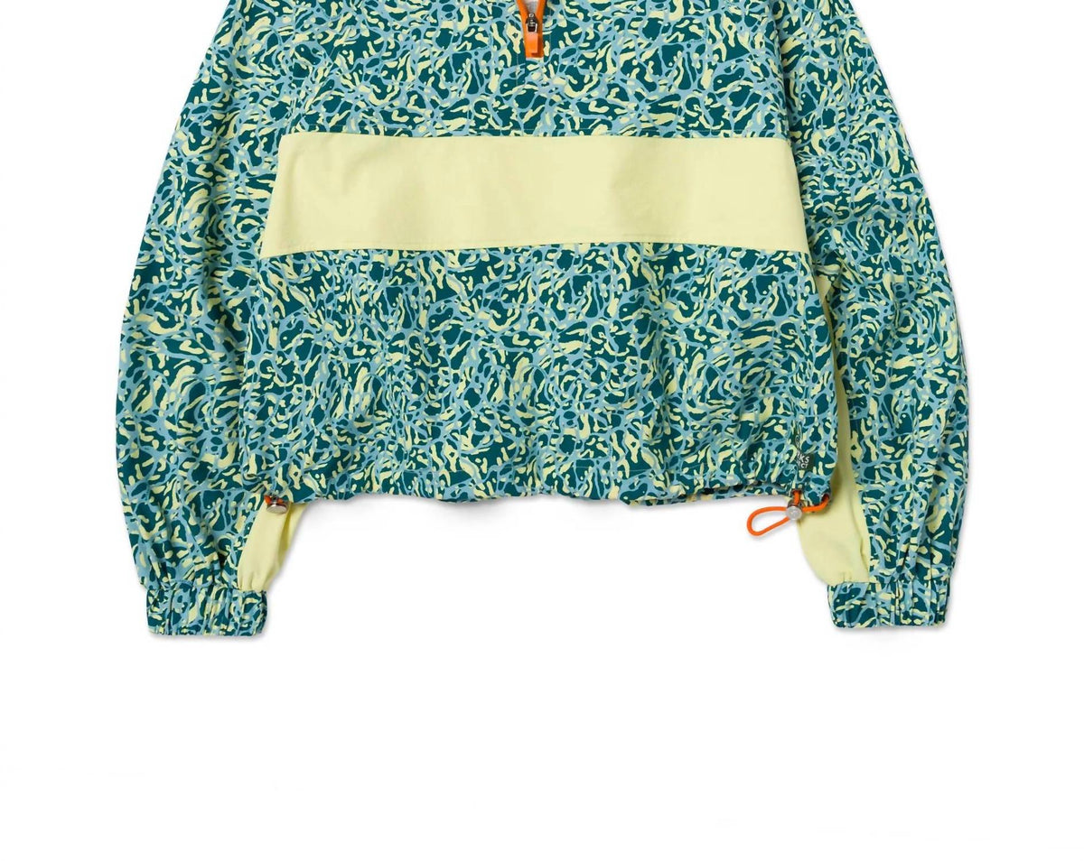 Parks Project - Women's New River Flow Quarter Zip Windbreaker Jacket