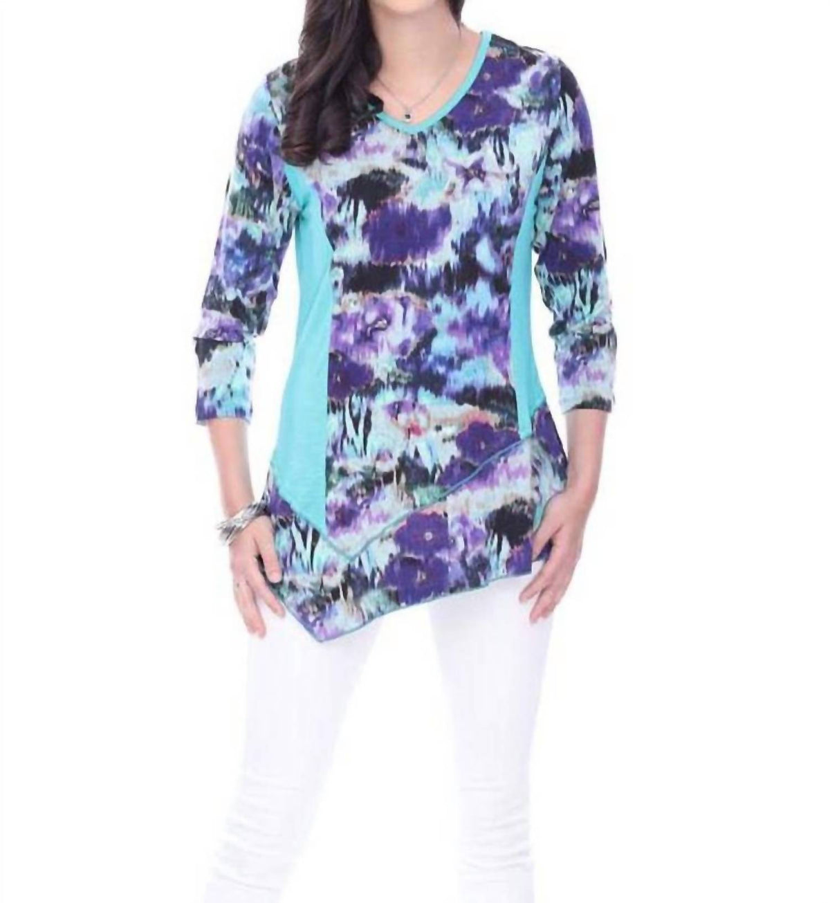 Parsley & Sage - Lily Pond Asymmetrical Top