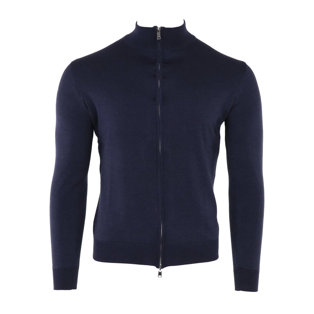 Pashmere - Men's Double Reversible Extrafine Full Zip Mock