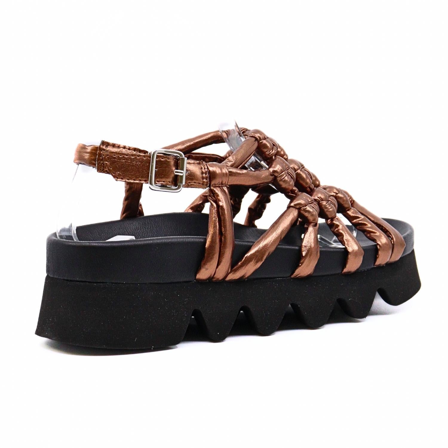 Patrizia Bonfanti - Women's Alison New Onde Sandal - brown - leather - sandals