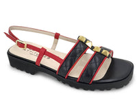 Paul Mayer/Attitudes - Proud Sling - back Sandal - black - sandals - shoes