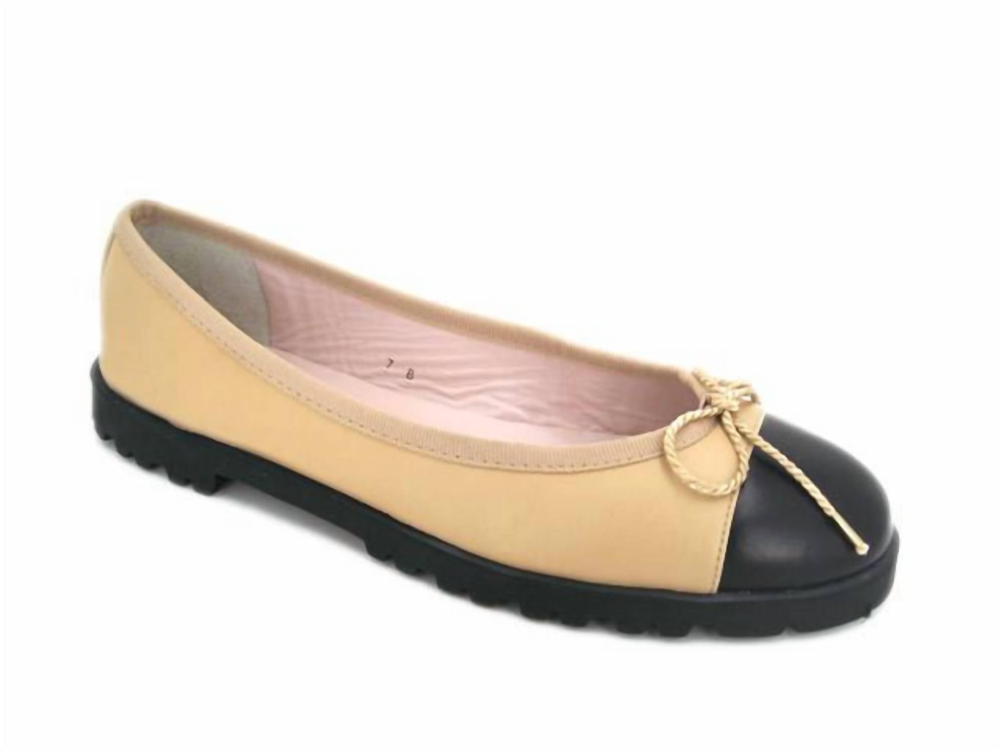 Paul Mayer/Attitudes - Women's Bravo Ballet Shoes - beige - platforms - shoes