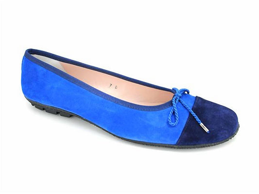 Paul Mayer/Attitudes - Women's Candy Ballet Shoe - blue - flats - loafers